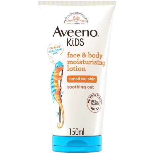 Aveeno Kids Moisturising Face & Body Lotion Kids Moisturiser (150ml)