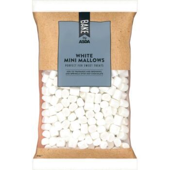 BAKE by ASDA White Mini Mallows