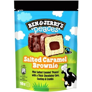 Ben & Jerry's Salted Caramel Brownie Ice Cream Peaces 10MP (160ml)