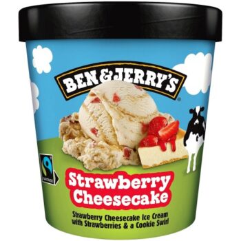 Ben & Jerry's Strawberry Cheesecake Ice Cream Tub (465ml)