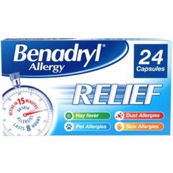 Benadryl Allergy Relief Capsules 24 (24)