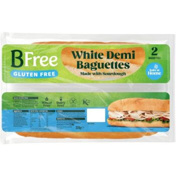 BFree Gluten Free Bake at Home White Demi Baguettes