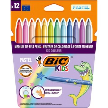 BIC KIDS PASTEL FELT PENS