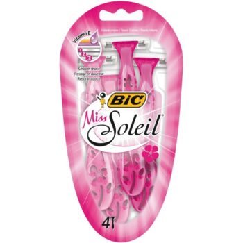 Bic Miss Soleil Triple Blade Disposable Women's Razors (4)