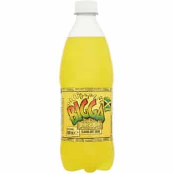 Bigga Pineapple Flavour Soft Drink (600ml)
