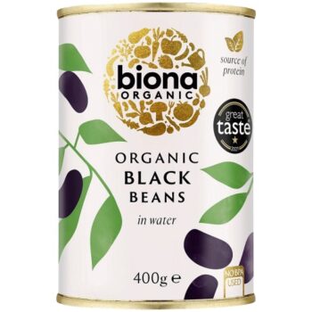 Biona Organic Black Beans in Water (400g)