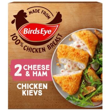 Birds Eye 2 Cheese & Ham Chicken Kievs (204g)
