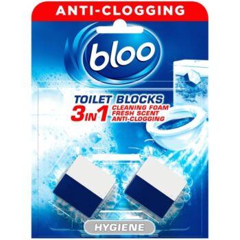 Bloo 2in1 Cleaning Foam Fresh Scent Toilet Blocks (2 x 50g)