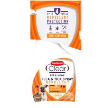 Bob Martin Fleaclear All In 1 Flea & Tick Spray Repellent Cat & Home (300ml)