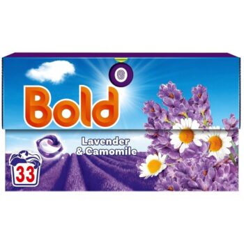 Bold 3in1 Pods Washing Capsules Lavender & Camomile 33 Washes
