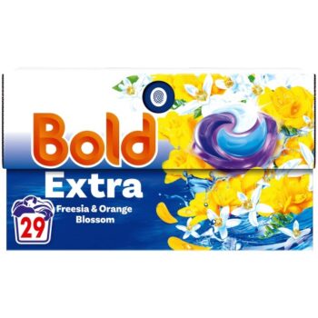 Bold Extra Washing Liquid Pods Freesia & Orange Blossom 29 washes