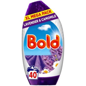 Bold Laundry Detergent Gel 40 Washes Lavender & Camomile (1320ml)