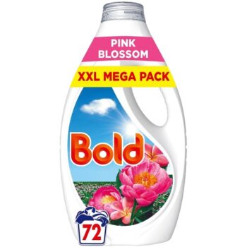 Bold Pink Blossom Laundry Liquid XXL Mega Pack 72 Washes