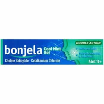 Bonjela Cool Mint Gel Double Action for Mouth Ulcers & Cold Sores Adult Relief (15g)