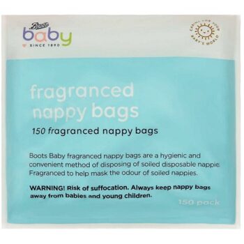 Boots Baby fragranced nappy bags (150)