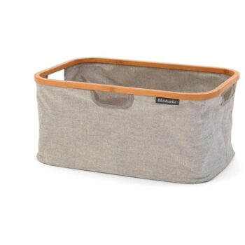 Brabantia Grey Foldable Laundry Basket (40 Litre)