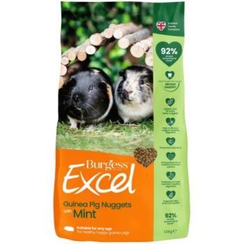 Burgess Excel Guinea Pig Food Nuggets with Mint (1.5kg)