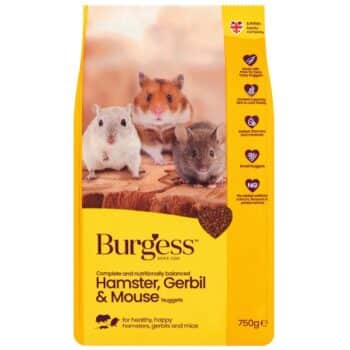 Burgess Hamster Gerbil & Mouse Complete Food Mix (750g)