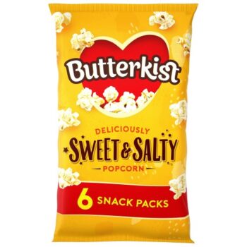 Butterkist Sweet & Salted Popcorn Sweet & Salty (6 x 12g)