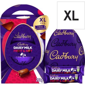 Cadbury Dairy Milk Fruit and Nut Egg Shell (273g)
