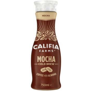 Califia Farms Mocha Cold Brew Coffee with Almond (750ml)