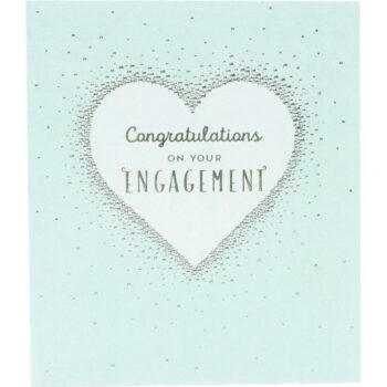 Carlton Engagement Card Heart