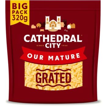 Cathedral City Mature Grated Cheddar Cheese (320g)