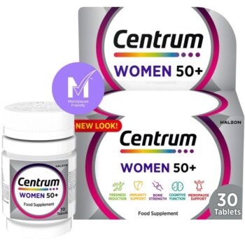 Centrum Women 50+ Multivitamins & Minerals Tablets (30)