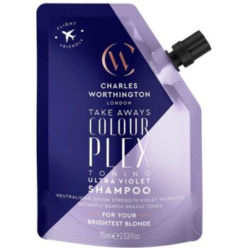 Charles Worthington Colourplex Toning Ultra Violet Shampoo Takeaway (75ml)