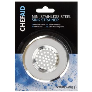 Chef Aid Mini Sink Strainer Stainless Steel