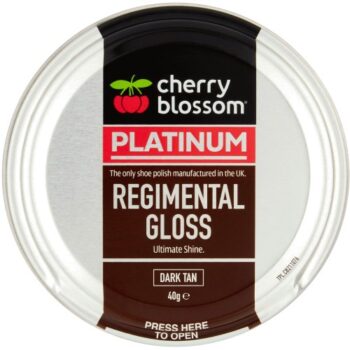 Cherry Blossom Platinum Regimental Gloss Dark Tan (40g)