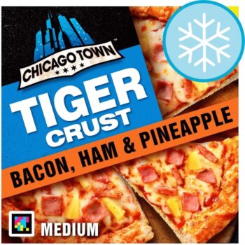 Chicago Town Tiger Crust Bacon Ham & Pineapple (380g)