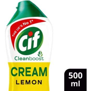 Cif Lemon Cream Cleaner with Micro Particles (500ml)