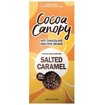Cocoa Canopy Salted Caramel Hot Chocolate Beads (225g)