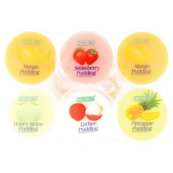 Cocon Assorted Fruit Jelly Pudding (6 x 80g)