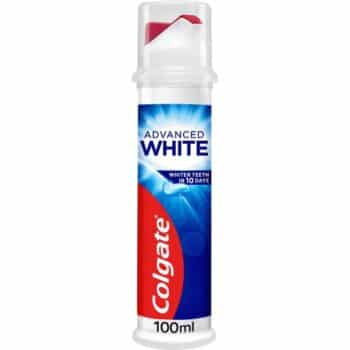 Colgate Advanced White Whitening Toothpaste Pump (100ml)