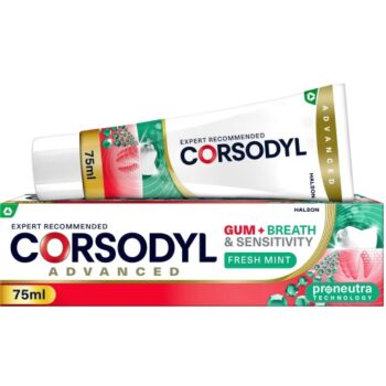 Corsodyl Gum+ Breath & Sensitivity Toothpaste Original (75ml)