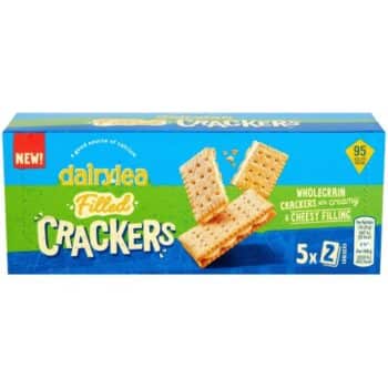 Dairylea Filled Crackers Cheese Snack 5x19.3 (5 x 96.4g)