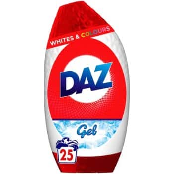Daz Whites & Colours Gel 25 Washes (875ml)