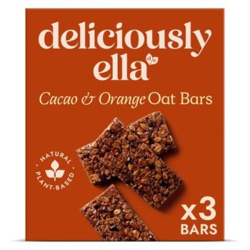 Deliciously Ella Cacao & Orange Oat Bar Multipack (3 x 50g)