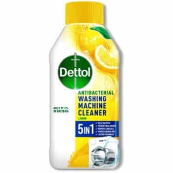 Dettol 5-in-1 Antibacterial Washing Machine Cleaner Lemon Breeze (250ml)