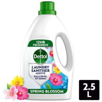 Dettol Additive Antibacterial Laundry Sanitiser Spring (2.5 Litre)