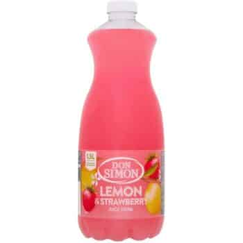 Don Simon Lemon & Strawberry Juice (1.5 Litre)