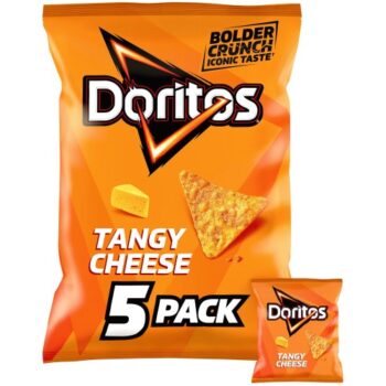 Doritos Tangy Cheese Tortilla Chips Multipack Crisps (5 x 30g)