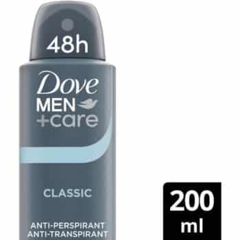 Dove Men+Care Classic Antiperspirant Aerosol (200ml)