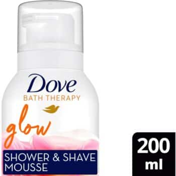 Dove Shower Mousse Glow Shower & Shave Foam (200ml)