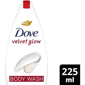 Dove Velvet Glow Body Wash Shower Gel (225ml)