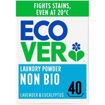 Ecover Non Bio Lavender Eucalyptus Washing Powder - 40 Wash Pack (3kg)