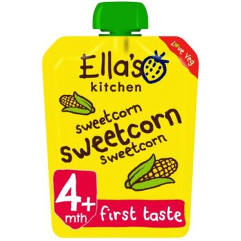Ella's Kitchen Organic Sweetcorn Baby Food Pouch