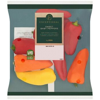 Exceptional by ASDA Sweet Baby Peppers (200g)